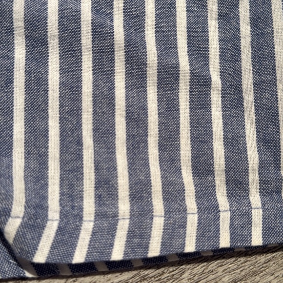 Reformation Striped Blue Women's Shorts - Picture 4 of 11